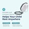 Adaptive Sound Technologies LectroFan Alpha Portable Sleep Sound Machine - Rechargeable White Noise Machine for Crib, Stroller, Car SeatMore - 7 Non-Looping Sounds - for Travel, Bedroom, Nursery.