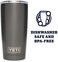 كوب YETI Rambler سعة 20 أونصة، مصنوع من الفولاذ المقاوم للصدأ، معزول بتفريغ الهواء مع غطاء MagSlider، لون جرافيت.