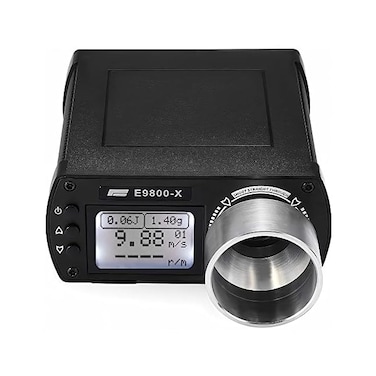 جهاز اختبار سرعة عالي الطاقة من ACTIONUNION Airsoft Chronograph (أسود).