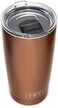 كوب YETI Rambler سعة 20 أونصة، مصنوع من الفولاذ المقاوم للصدأ، معزول بتفريغ الهواء مع غطاء MagSlider، نحاسي.