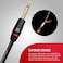 Monster Cable Prolink Bass Instrument - 12 ft - Right Angle to Straight.