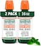TheraBreath Fresh Breath Dentist Formulated Oral Rinse, Rainforest Mint, 16 Ounce (Pack of 2.
