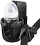 Accmor Stroller Cup Holder with Phone Holder, Bike Cup Holder, Universal Cup Holder for Uppababy Nuna Doona Strollers, 2-in-1 Cup Phone Holder for Stroller, Bike, Wheelchair, Walker, Scooter.