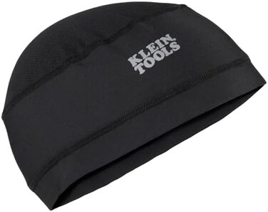 Klein Tools 60181 Cooling Helmet Liner, Under Hard Hat Cap with Mesh Fabric at Crown.