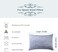 Elegear Cooling Pillow Cases for Hot Sleepers, Japanese Q-Max 0. 45 Cooling Pillowcases, Both Sides[Cooling/Cotton], Breathable Soft Pillowcase for Hair and Skin, Set of 2-Blue (Queen (20'' x 30''.