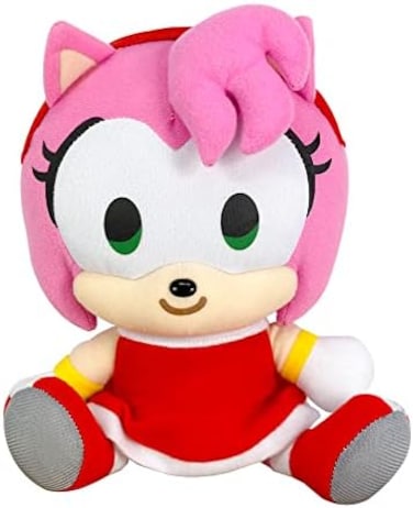 Great Eastern Entertainment Sonic The Hedgehog- Sd Amy Sitting Plush 7" H.