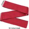 Hestya 2 Pack Sleeping Mask Satin Eye Mask Blindfold, 150 cm (Black Rose Red and Black.