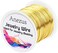 anezus 20 Gauge Jewelry Wire, Craft Wire Tarnish Resistant Copper Beading Wire for Jewelry Making Supplies and Crafting (Gold, 30 Yards /25 Meters.