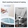 Arofa Handheld Bidet Sprayer for Toilet-Adjustable Water Pressure Control with Bidet Hose for Feminine Wash, Stainless Steel Brushed Nickel Cloth Diaper Bidet Toilet Sprayer for Baby Wash.