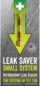 مانع تسرب غاز التبريد للأنظمة الصغيرة بتقنية الحقن المباشر من Leak Saver - للأنظمة التي تصل سعتها إلى طن واحد - مثالي لمعظم الأجهزة المنزلية الصغيرة ومكيفات الهواء وأنظمة التبريد - صنع بفخر في الولايا