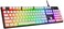 HyperX HKCPXP-WT-US/G Pudding Keycaps RGB Lighting Full Key Set (White PBT- US Layout.