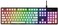 HyperX HKCPXP-WT-US/G Pudding Keycaps RGB Lighting Full Key Set (White PBT- US Layout.