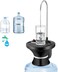 VUIYA Drinking Water Dispenser Pump, Automatic Electric Drinking Water Bottle Pump for 2-5 Gallon Water Jugs, USB Rechargeable with 2 Switch Control, Stable and Portable for Home, Kitchen, Office, Cam