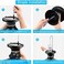 VUIYA Drinking Water Dispenser Pump, Automatic Electric Drinking Water Bottle Pump for 2-5 Gallon Water Jugs, USB Rechargeable with 2 Switch Control, Stable and Portable for Home, Kitchen, Office, Cam