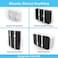 TotalMount Universal Mount for Electronics &ndash; Adjustable Wall Mount for Your Mesh WiFi Router, Wireless System, Cable Modem, DVR, Xbox, PlayStation, and More (Standard Shelf &ndash; White.