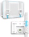 TotalMount Universal Mount for Electronics &ndash; Adjustable Wall Mount for Your Mesh WiFi Router, Wireless System, Cable Modem, DVR, Xbox, PlayStation, and More (Standard Shelf &ndash; White.