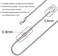 CIELTEAR 925 Sterling Silver Chain Necklace for Women 0. 8mm Box Chain, Italian Necklace Chain, Super StrongThinLong16/18/20/22/24 Inches.