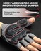 Vinsguir Workout Gloves for MenWomen, Lightweight Breathable Weight Lifting Gloves, Gym Gloves Curved Open Back for Exercise, Weightlifting, Fitness, Training, Climbing, Cycling and Rowing.