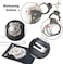 3 Otters 6PCS Police Pretend Play Toy Set for Kids, Toddler Boys Costume Including Metal Handcuffs Badge Baton Sunglasses Whistle, Christmas Stocking Stuffers.