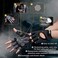 LIFECT Essential Breathable Workout Gloves, Weight Lifting Fingerless Gym Exercise Gloves with Curved Open Back, for Powerlifting, Women and Men.