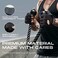 LIFECT Essential Breathable Workout Gloves, Weight Lifting Fingerless Gym Exercise Gloves with Curved Open Back, for Powerlifting, Women and Men.