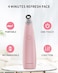 NEWDERMO 2-in-1 Microdermabrasion Machine, Blackhead Remover Vacuum with 5 Replaceable Heads-USB Rechargeable Beauty Salon At-home (Candy Pink.