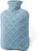 FORICOM Hot Water Bottle with Cover - Hot Water Bag, 1. 8L PVC BPA-Free and Odorless for Pain Relief and Ease Aches.