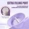 FORICOM Hot Water Bottle with Cover - Hot Water Bag, 1. 8L PVC BPA-Free and Odorless for Pain Relief and Ease Aches.