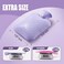 FORICOM Hot Water Bottle with Cover - Hot Water Bag, 1. 8L PVC BPA-Free and Odorless for Pain Relief and Ease Aches.