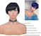 OYM HAIR Straight Pixie Cut Human Wig With Bangs - Brazilian Short Wig for Black Women.