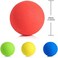 Pllieay 2. 4 Inch Soft Foam Balls, Lightweight Mini Indoor Toys Play Balls for Safe Fun, Birthday Party for Boys and Girls.