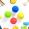 Pllieay 2. 4 Inch Soft Foam Balls, Lightweight Mini Indoor Toys Play Balls for Safe Fun, Birthday Party for Boys and Girls.