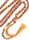 Nusantara Shop Sandalwood Prayer Beads Islam - Masbaha 99 - Natural 8mm Wood Beads - Authentic Indonesian Beads - Tasbeeh Counter - Zikr Beads - Dhikr Prayer Beads - Rosary Muslim - Tasbih - Misbaha -