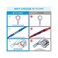 TICONN 120Pcs Heat Shrink Wire Connectors, Waterproof Automotive Marine Electrical Terminals Kit, Crimp Connector Assortment, Ring Fork Spade Splices.