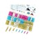 TICONN 120Pcs Heat Shrink Wire Connectors, Waterproof Automotive Marine Electrical Terminals Kit, Crimp Connector Assortment, Ring Fork Spade Splices.