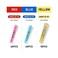 TICONN 100PCS Heat Shrink Butt Wire Connector Kit, Insulated Waterproof Electrical Wire Crimp Terminals Butt Splice for Marine Automotive (100PCS.