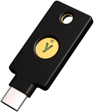 Yubico YubiKey 5C NFC - Second Factor Authenticator.
