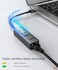 uni USB 3. 0 Hub with 1G Ethernet Adapter, 4-in-1 RJ45 LAN Adapter 1000 Mbps, Driver-Free, Aluminum USB-A to LAN Network Adapter for MacBook Pro/Air, iMac, PC, Chromebook, Surface Pro.