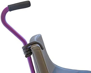 Crutcheze Cane Holder 3 Pack - Holds Canes Within Reach - Walking Stick Holder - CrutchesCane Accessories - Reacher Grabber Holder - Walker Accessory.