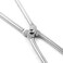 QWORK Stainless Steel Crucible Tongs for Laboratory Industrial 400mm Long.