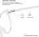 ANDWOOD Blue Light Blocking Glasses Women Bluelight Blocker Computer Cateye Clear Cat Eye Eyeglasses Frame AR003, Cateye CrystalAnti-blue Light Lens, S.