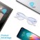 ANDWOOD Blue Light Blocking Glasses Women Bluelight Blocker Computer Cateye Clear Cat Eye Eyeglasses Frame AR003, Cateye CrystalAnti-blue Light Lens, S.