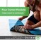 Gaiam Yoga Towel - Mat Sized Active Dry Non Slip Moisture Wicking Sweat Absorbent Microfiber Hot Yoga Towel for WomenMenStay-Put Corner Pockets (70" Long x 26" Wide.