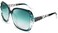 FEISEDY Polarized Women Square Sunglasses Sparkling Composite Shiny Frame B2289.