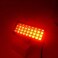 مصباح AUXMOTEC الأحمر LED للطرق الوعرة 36 ​​واط 7 بوصة مصابيح عمل للقيادة مصابيح ضباب مقاومة للماء للشاحنات والسيارات والمركبات الرباعية الدفع والمركبات متعددة الاستخدامات والجرارات والقوارب وصيد الأس