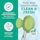 Steripod Clip-On Toothbrush Protector, Blue, Green, Red, Orange, 4 Count.