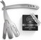 SHAVING REVOLUTION Straight Edge Barber Razor for Close - Professional Straight Blade Razor for Men with 100 Single Edge Blades- Mens Straight Razor Kit.