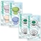 Steripod Clip-On Toothbrush Protector Exclusive Multi Color, 2 Count (Pack of 4.