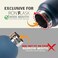 غطاء ماصة مرن من IRON FLASK لزجاجات المياه الرياضية المعزولة ذات الفوهة الواسعة، بسيط وخالٍ من مادة BPA، غطاءان، 4 ماصات، فرشتا تنظيف (أسود).