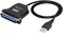 كابل محول طابعة SinLoon USB إلى Parallel IEEE 1284 CN36، كابل طابعة متوازي، للطابعة (2.8 قدم).